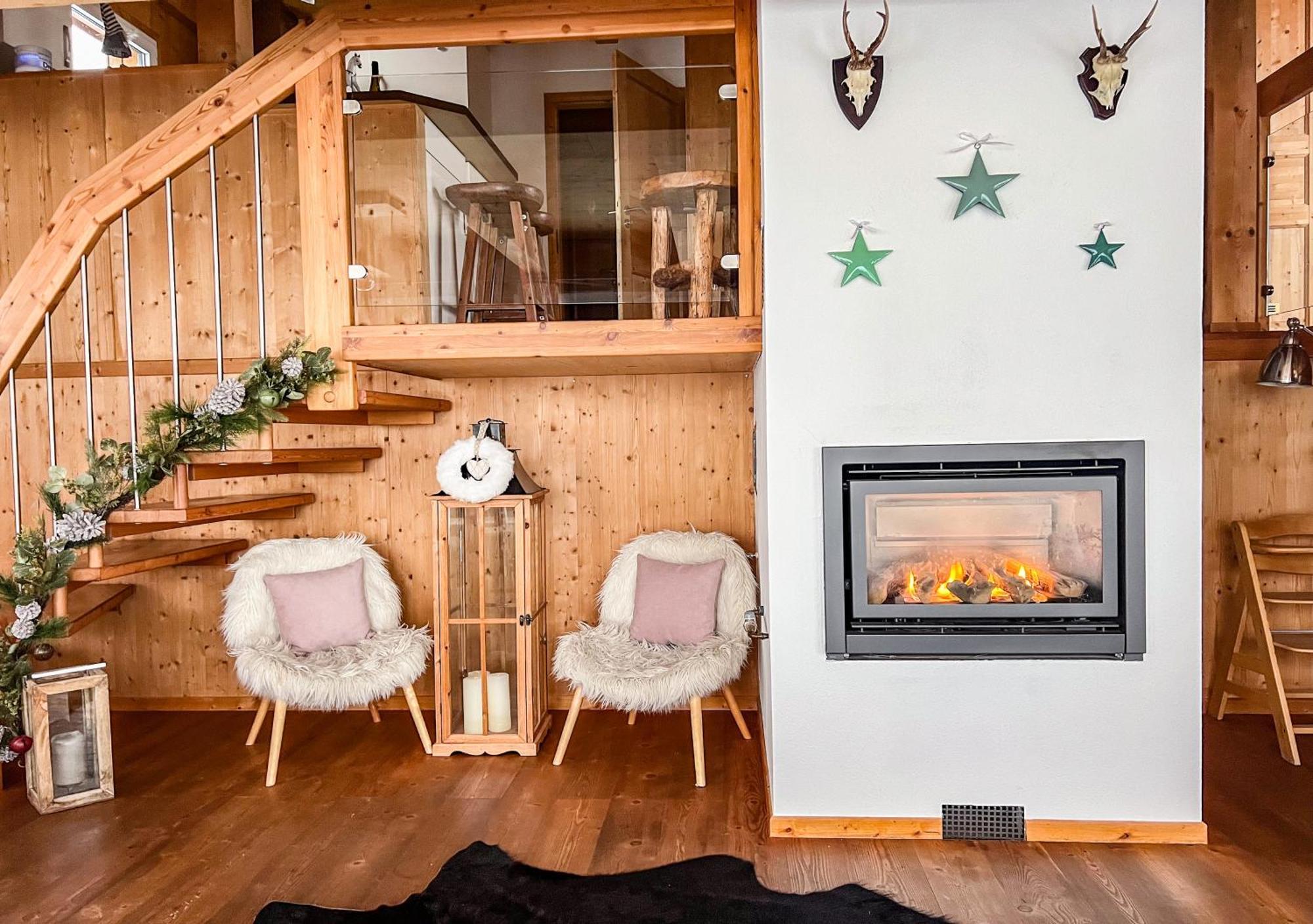 1A Chalet "Wolke" Wandern, Grillen, Wellness Im Traumhaus Wolfsberg Exterior photo